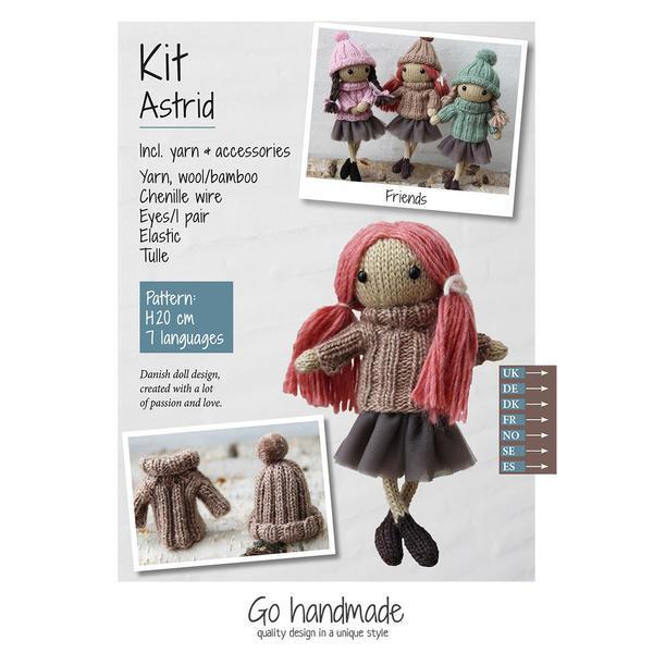 Go Handmade strikkekit Astrid