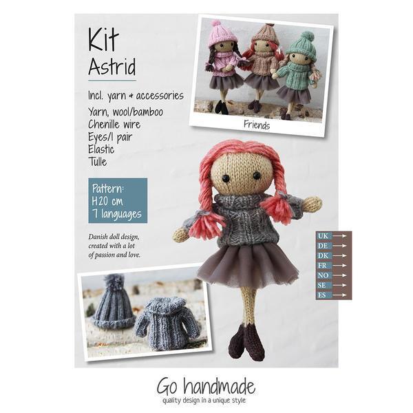 Go Handmade strikkekit Astrid