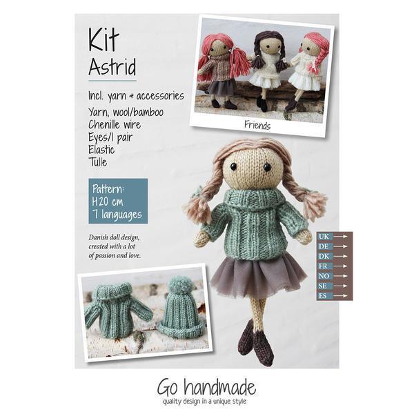 Go Handmade strikkekit Astrid