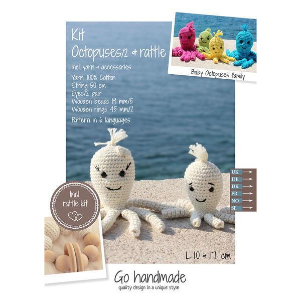 Go Handmade Hæklekit Blæksprutter og rangle