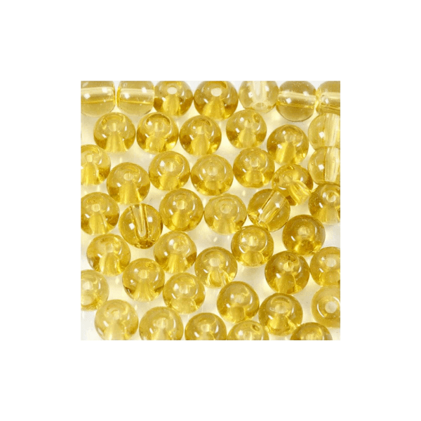 Glasperler 4mm, 45 stk