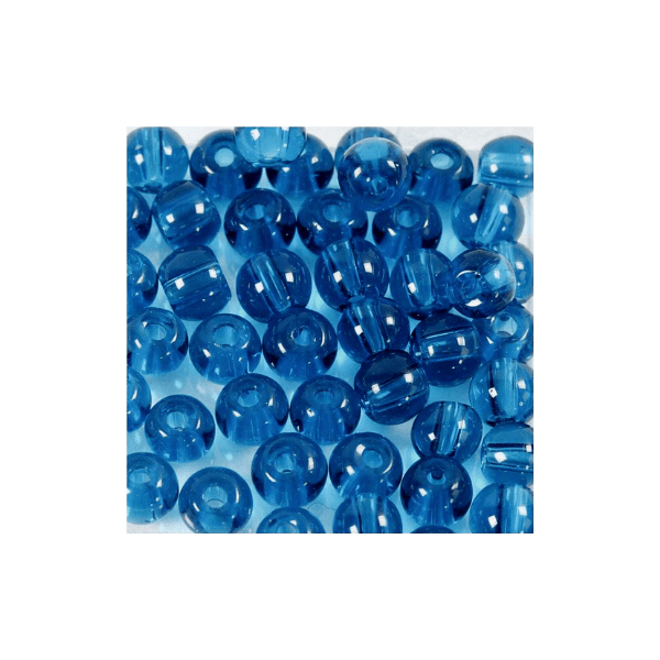 Glasperler 4mm, 45 stk