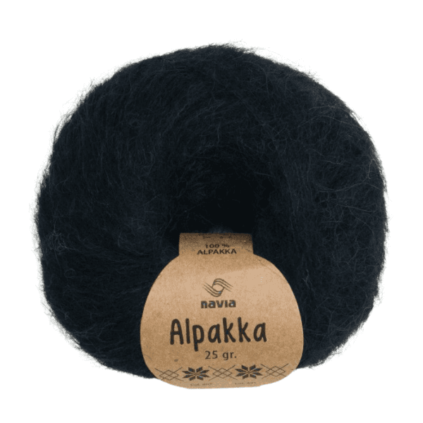 Navia Alpakka 807 Musta