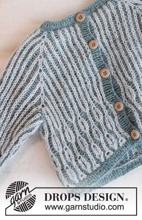 43-18 Harbour Highlights -neuletakki DROPS Designilta