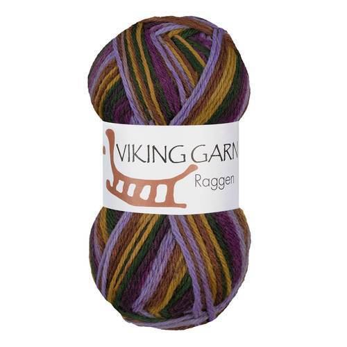 Viking Raggen 767 Monivioletti/vihreä