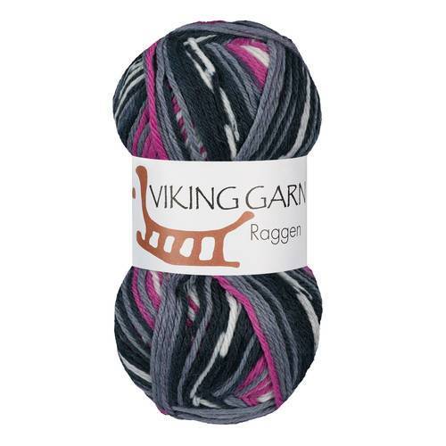Viking Raggen 770 Multi tummanharmaa/cerise