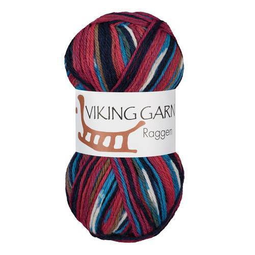 Viking Raggen 775 Multi burgundi/sininen
