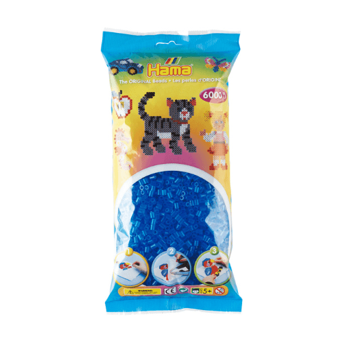 Hama Midi Helmet, Läpinäkyvä, 6000 kpl