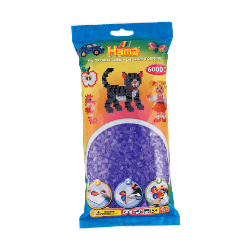 Hama Midi Helmet, Läpinäkyvä, 6000 kpl