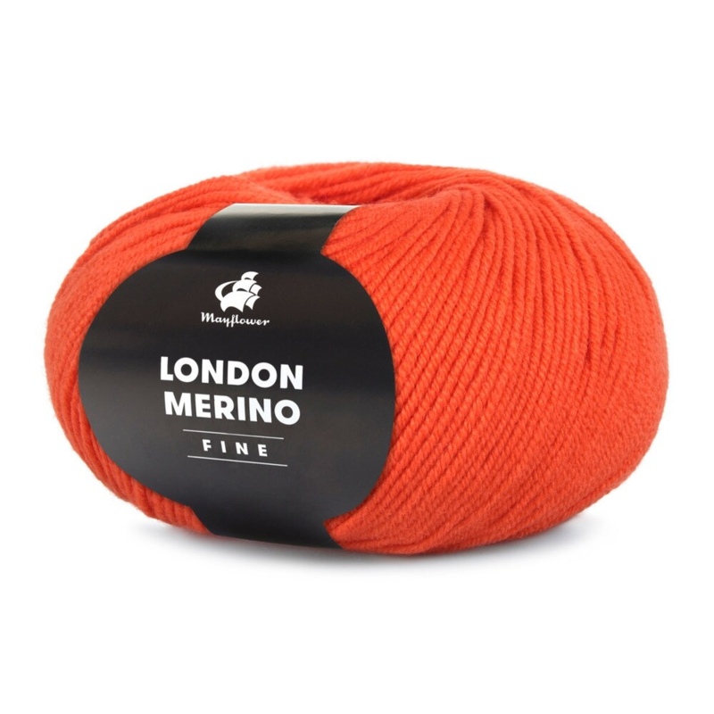 Mayflower London Merino Fine 044 Mandariini