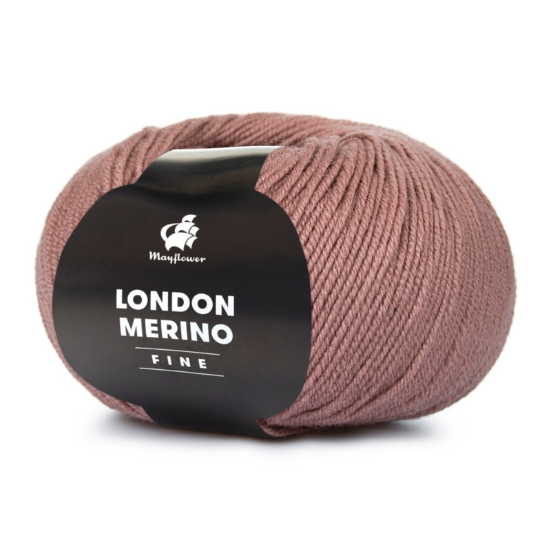 Mayflower London Merino Fine 010 Kupariruusu