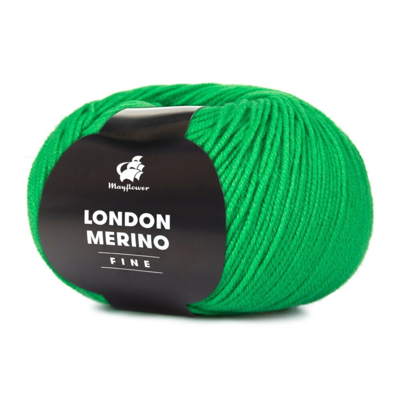 Mayflower London Merino Fine 028 Ruohonvihreä
