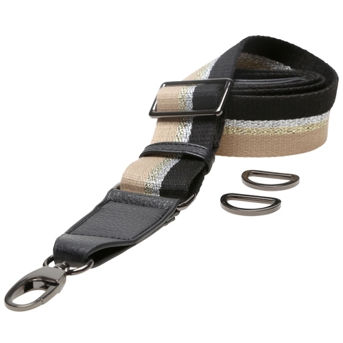 Go Handmade Käsilaukun olkahihna, puuvillaa - säädettävä, Pituus 80 cm -  125 cm