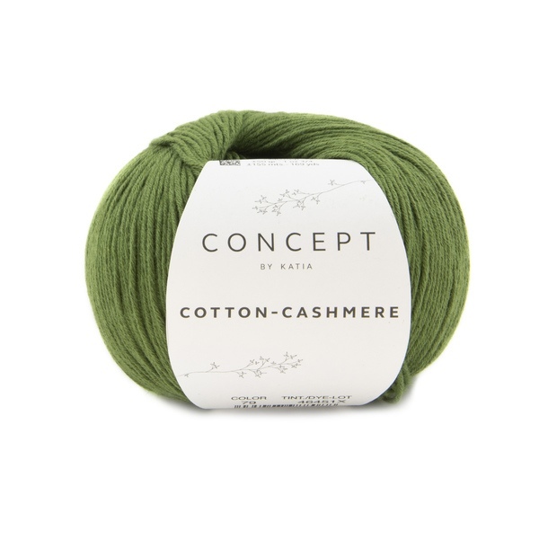 Katia Cotton-Cashmere 79 Männynvihreä