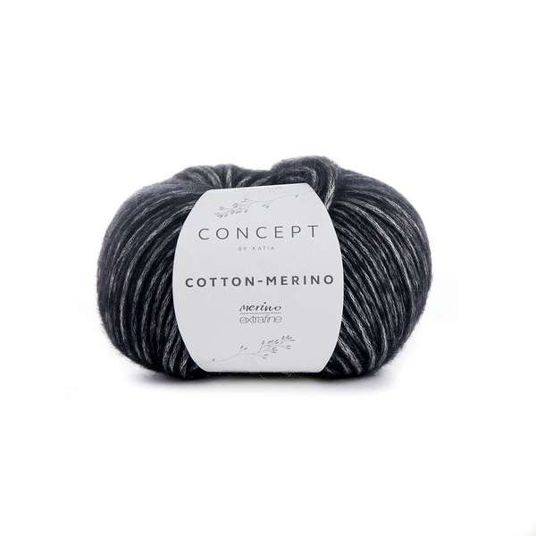 Katia Cotton-Merino 108 Musta