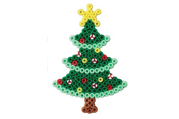 Hama Midi Läpipainopakkaus Pieni Joulukuusi