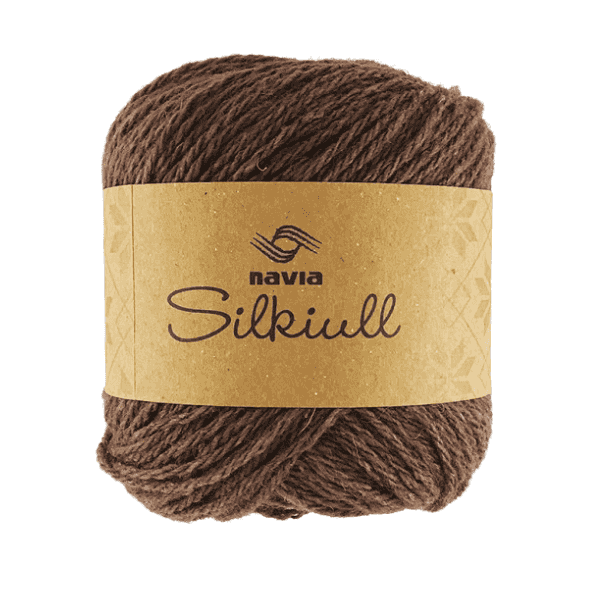 Navia Silkiull 626 Ruskea