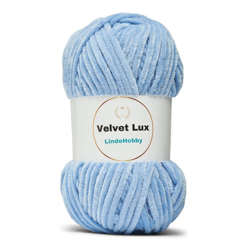 LindeHobby Velvet Lux 23 Vaaleansininen