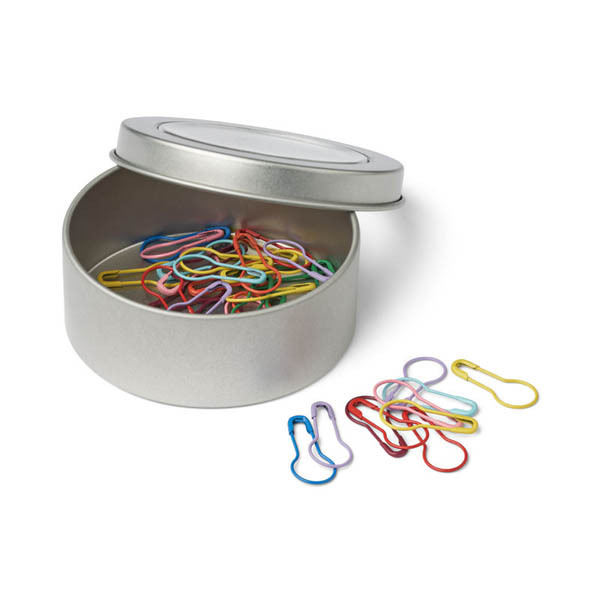 HobbyArts Silmukkamerkit, Erilaisia värejä, 25 kpl.