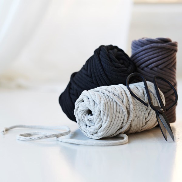 LindeHobby Macrame Lux, Punottu köysi, 6 mm