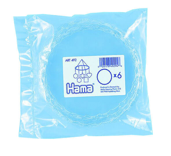 Hama vauvamobiilirenkaat, 6 kpl.