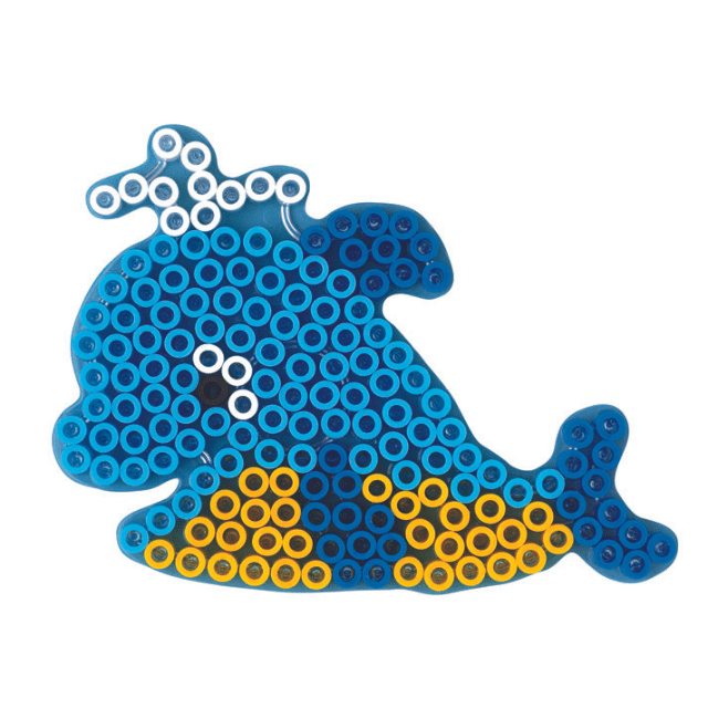 Hama maxi helmilevy, läpinäkyvä - Valas 8209