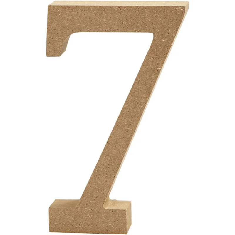 Numero, MDF, 13 cm, 1 kpl.
