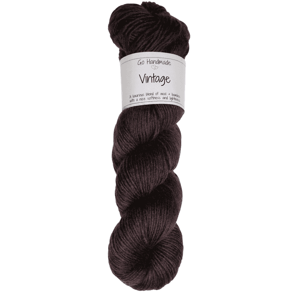 Go Handmade Vintage Hank 17953 Tummanruskea