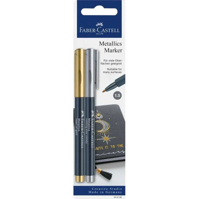 Faber-Castell, Metallics Marker 2 kpl