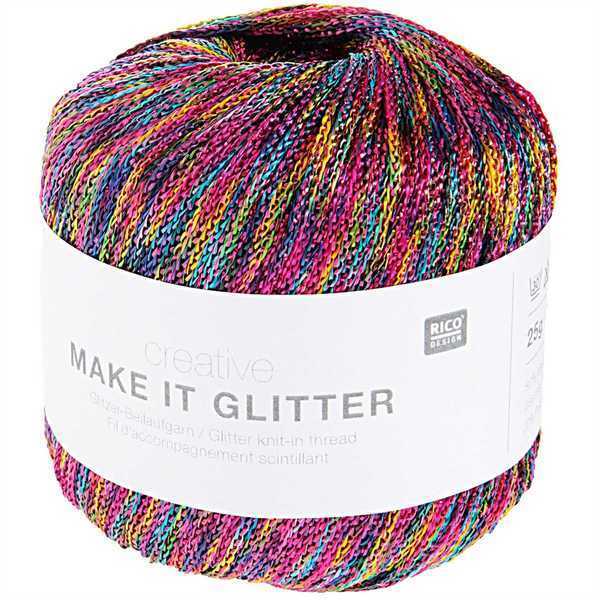 Rico Design Creative Make it glitter 004 Sateenkaari