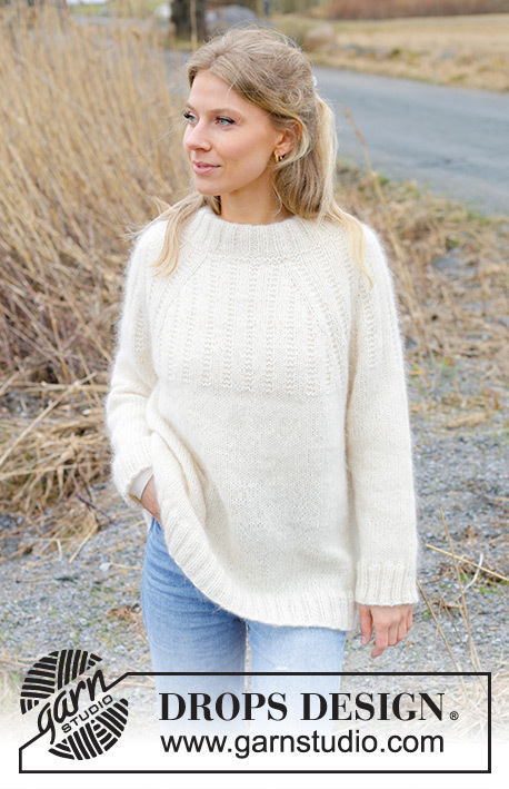 243-1 Winter Owl Sweater by DROPS Design