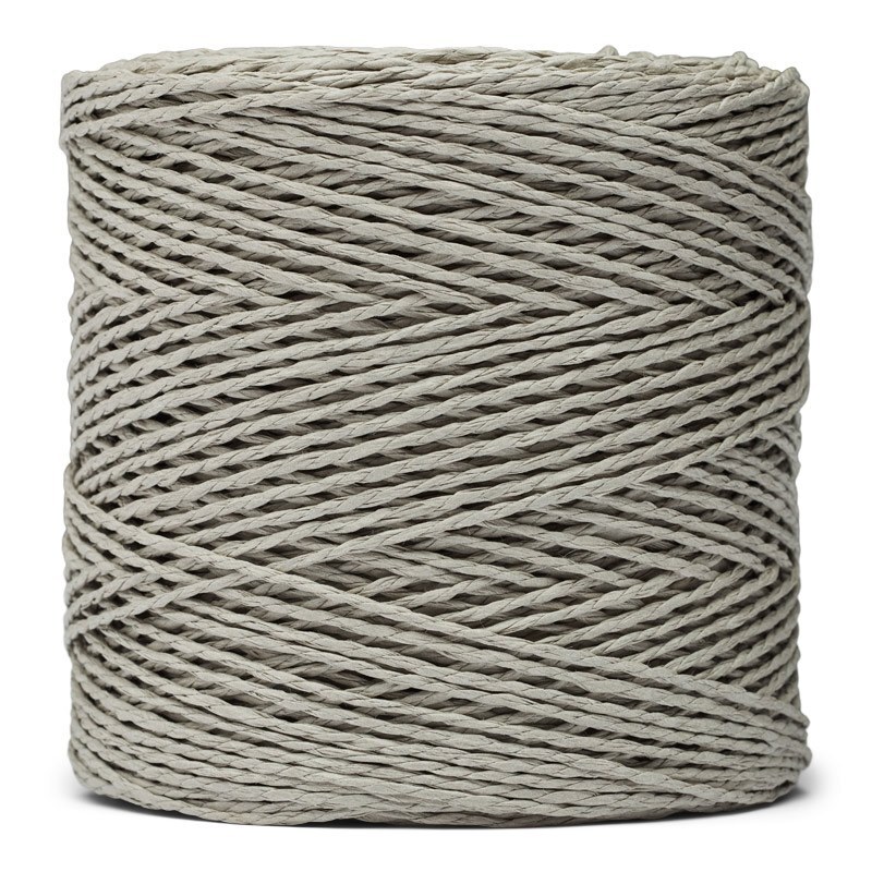 LindeHobby Twisted Paper Yarn 09 Harmaa