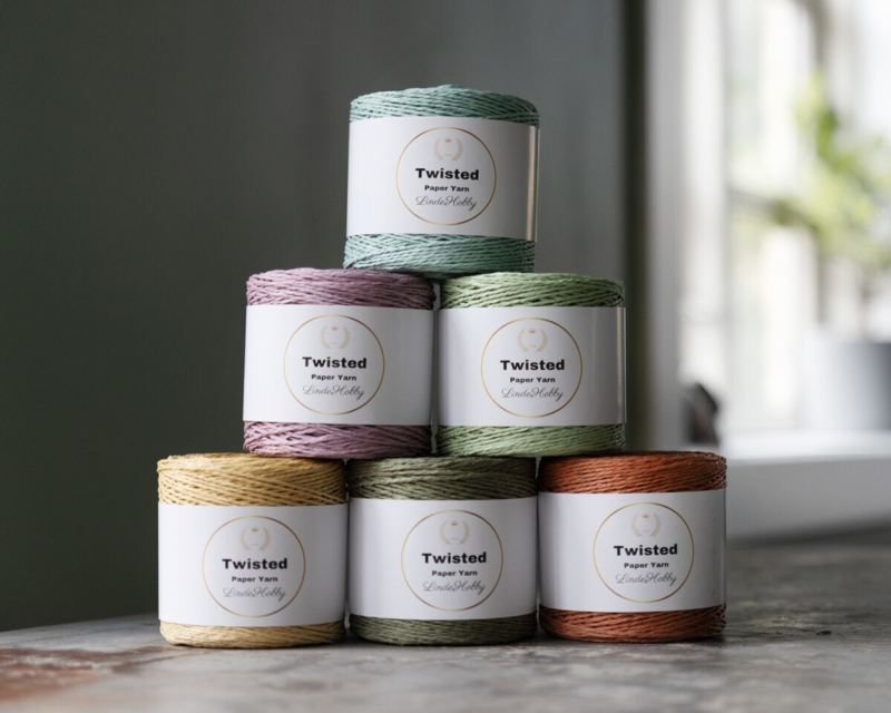 LindeHobby Twisted Paper Yarn