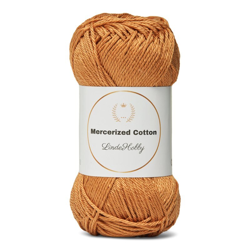 LindeHobby Mercerized Cotton 7 Pronssi