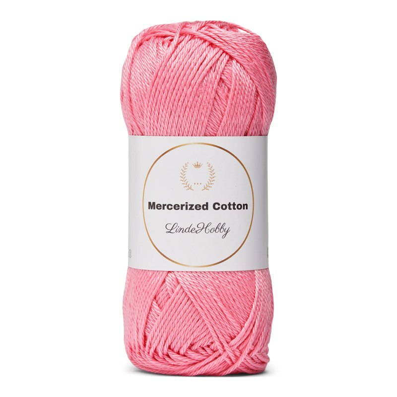 LindeHobby Mercerized Cotton 10 Pinkki