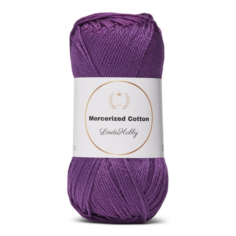 LindeHobby Mercerized Cotton 13 Lila