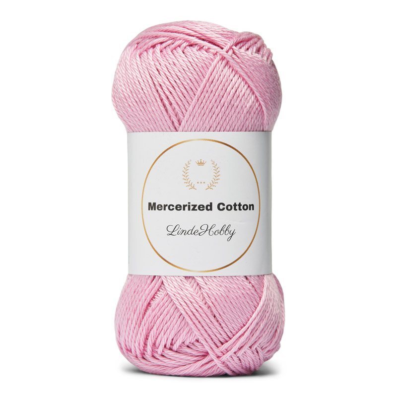 LindeHobby Mercerized Cotton 27 Roosa