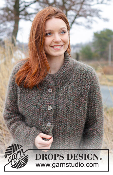 244-3 Forest Trails Cardigan by DROPS Design