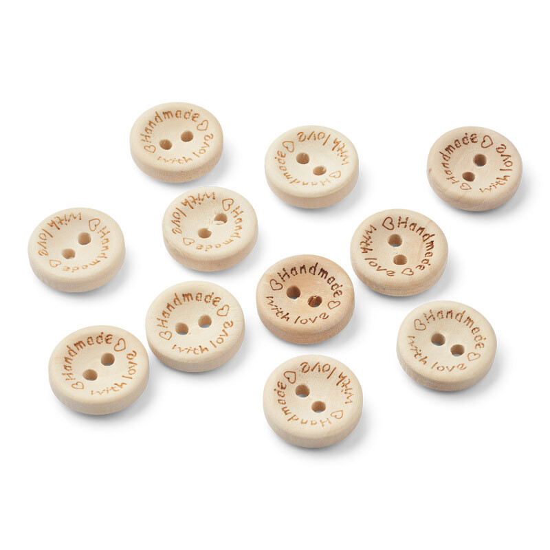 LindeHobby Handmade with love, napit, 15mm