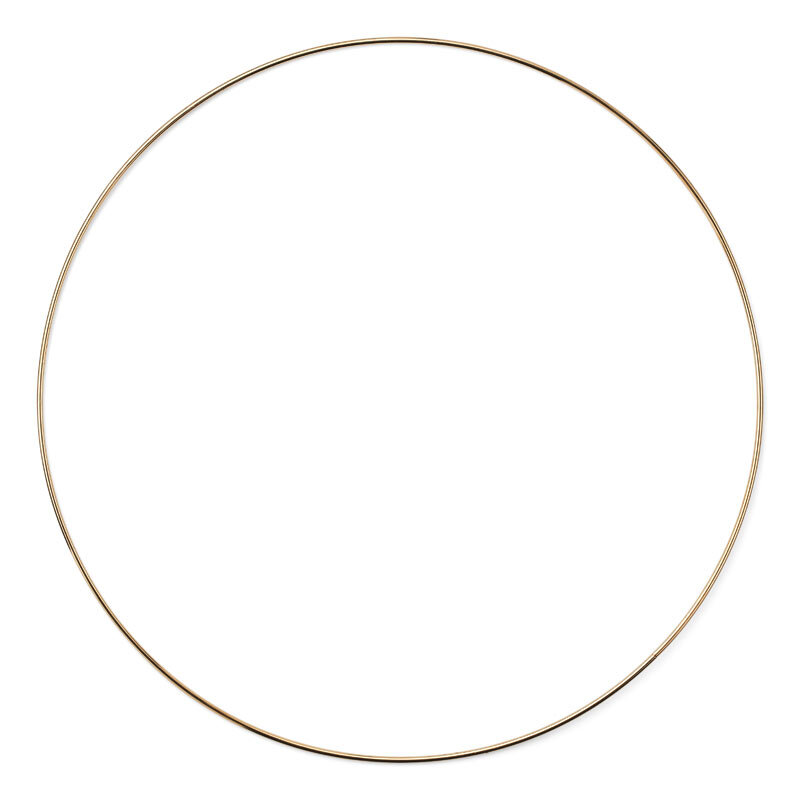 HobbyArts Metallirengas Kulta 30 cm