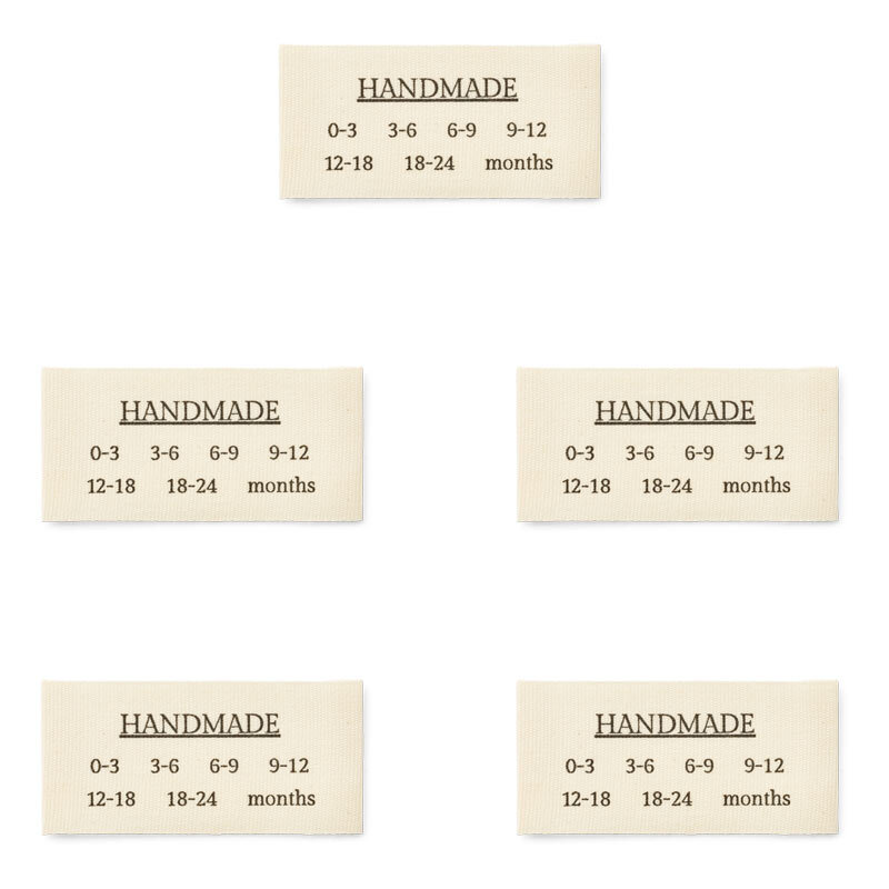 Handmade ko'oilla Vauvan koot