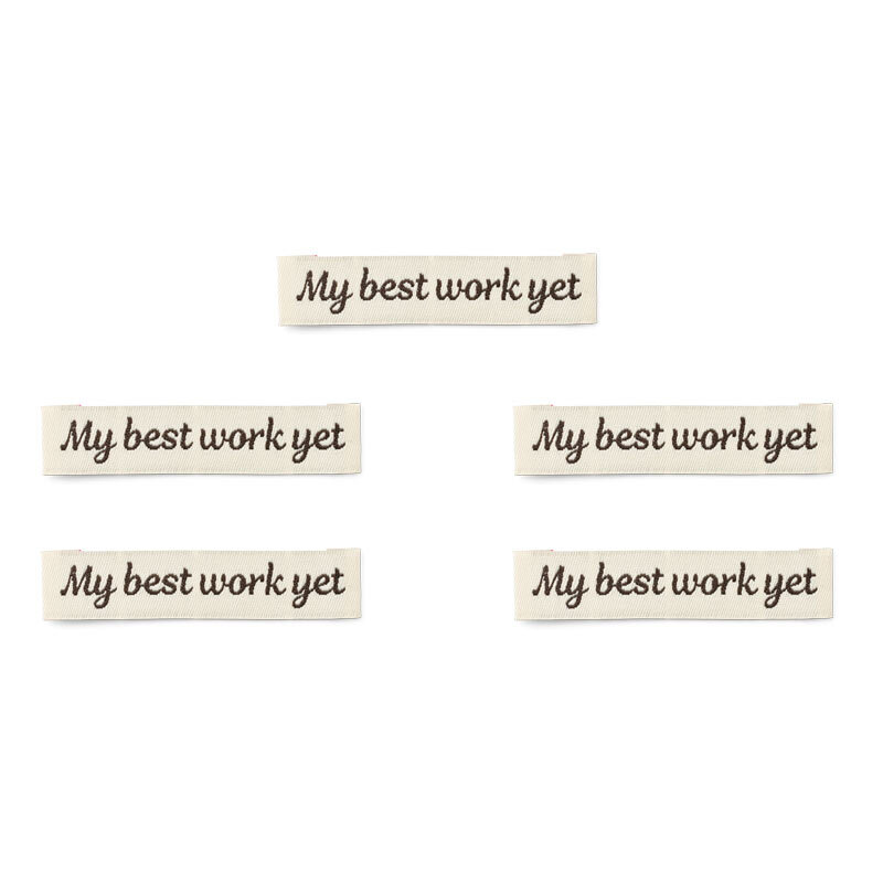 LindeHobby My Best Work Yet Tarrat (7 cm x 1 cm)