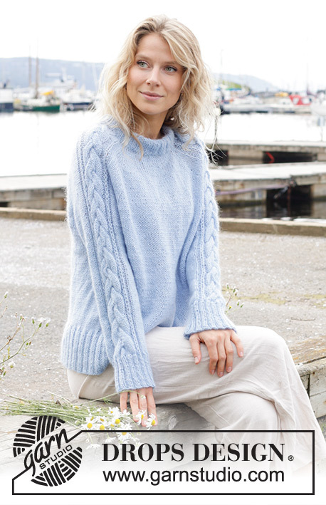 250-13 Aisling Sweater by DROPS Design