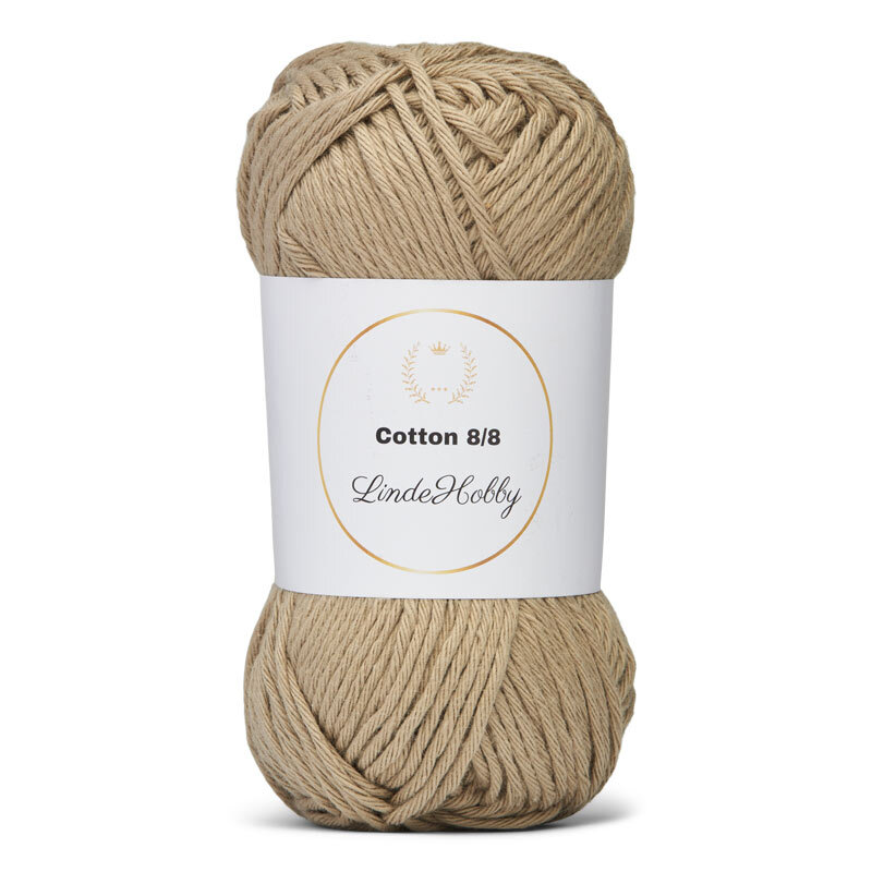 LindeHobby Cotton 8/8 028 Beige