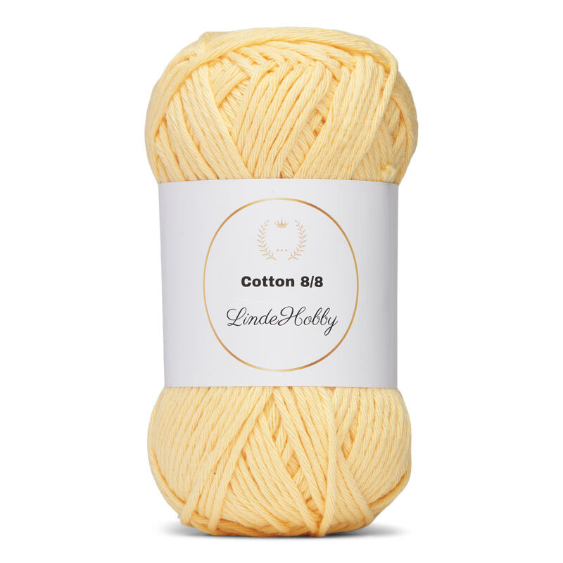 LindeHobby Cotton 8/8 037 Canarino