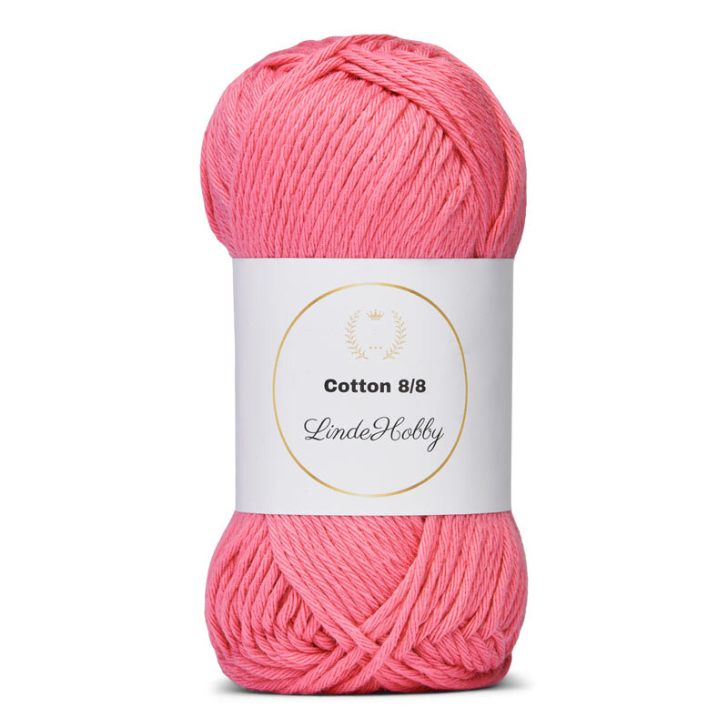 LindeHobby Cotton 8/8  095 Geranio