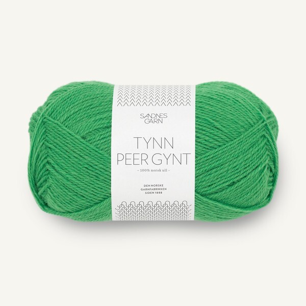 Sandnes Tynn Peer Gynt 8236 Jelly Bean Green