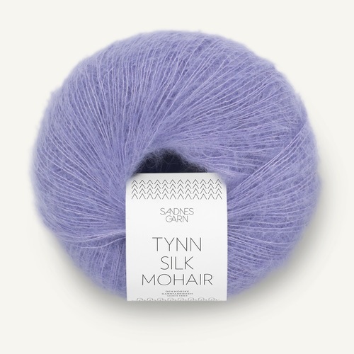 Sandnes Tynn Silk Mohair 5214 Vaalea krookus