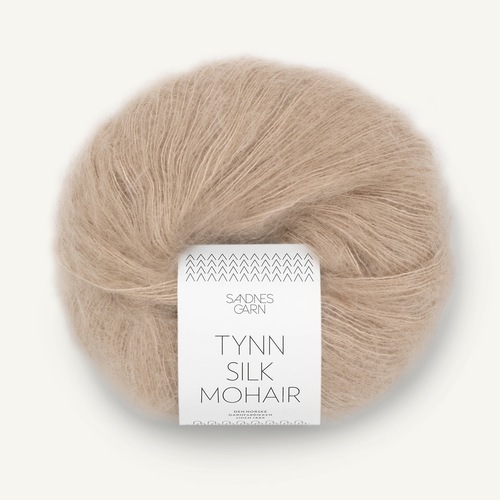 Sandnes Tynn Silk Mohair 3021 Vaalea beige