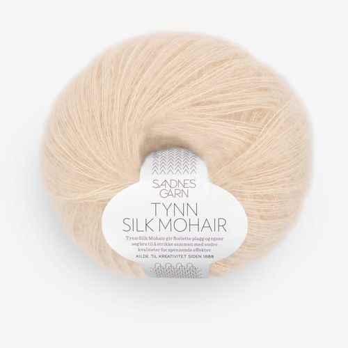 Sandnes Tynn Silk Mohair 2511 Manteli